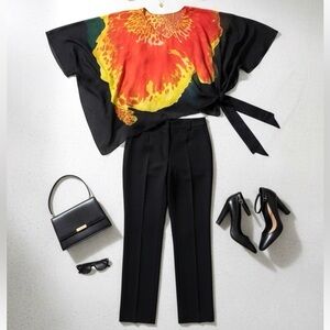 Roberto Cavalli Asymmetrical Blouse